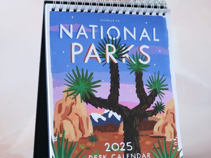 National Parks 2025 Desk Calendar Idlewild Co