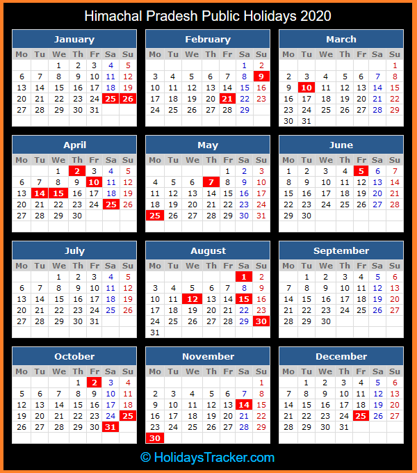 Navigating The 2025 Himachal Pradesh Government Holiday Calendar A