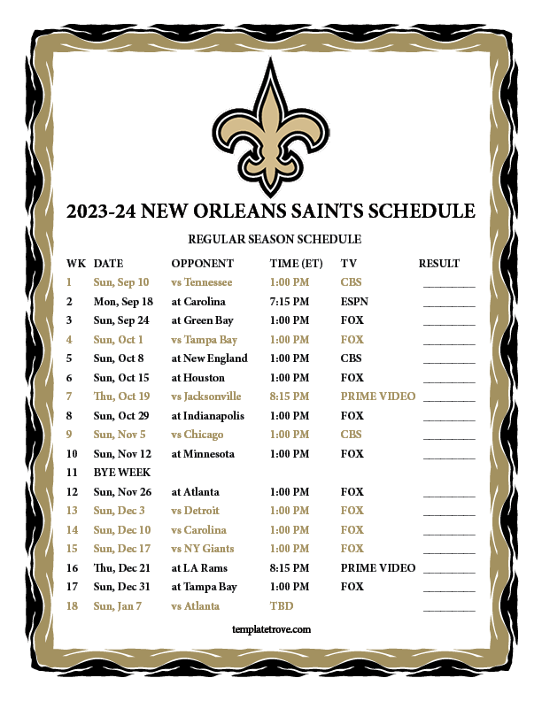 New Orleans 2025 Event Calendar
