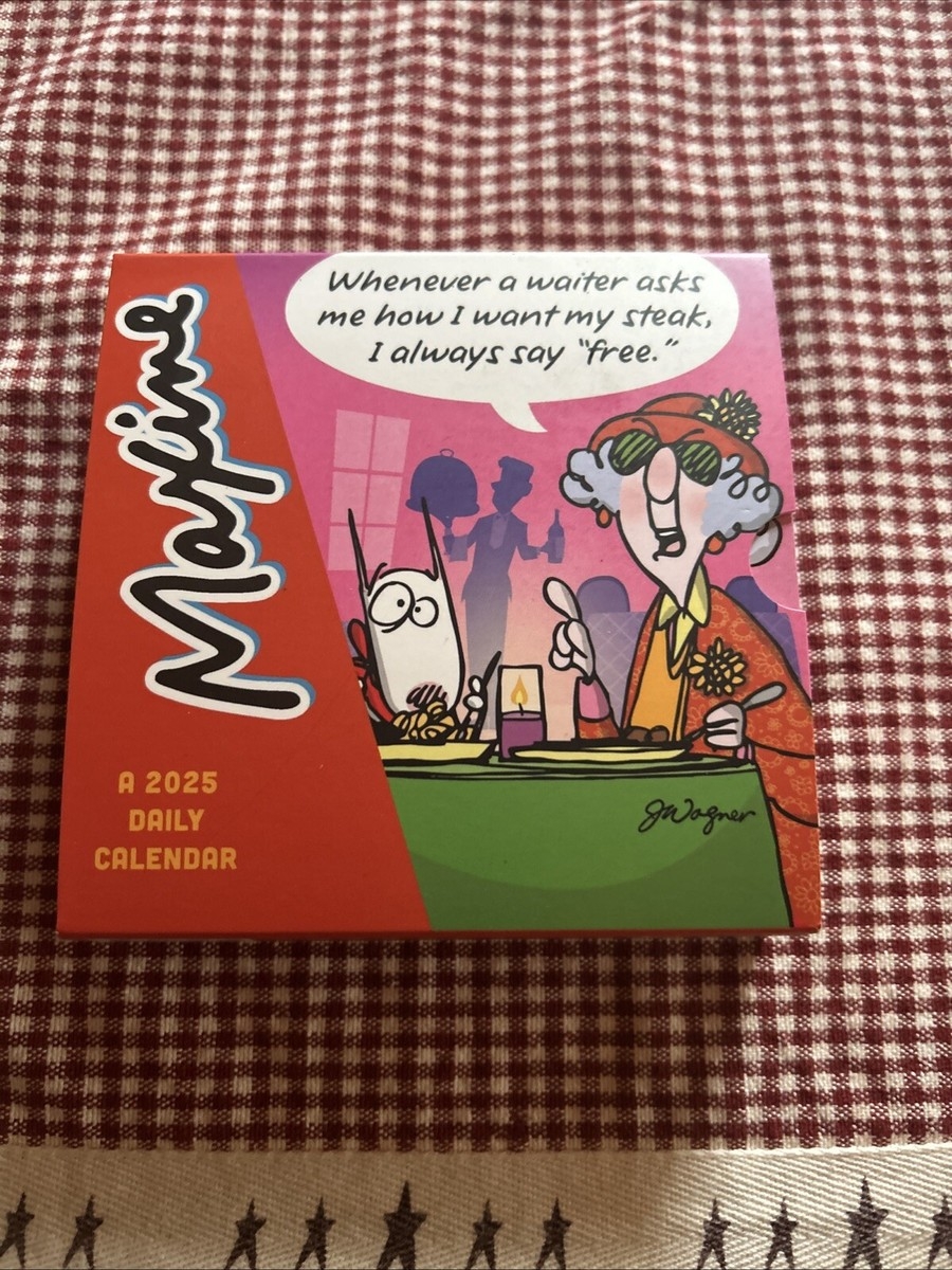 NEW TF Publishing Maxine 2025 Daily Desk Calendar EBay