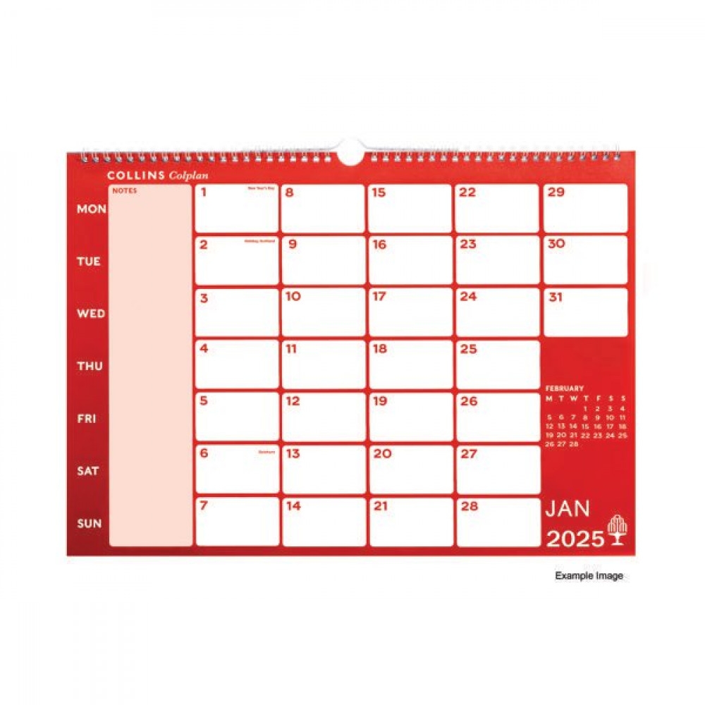 Collins Desk Calendar Refill 2025 Officeworks
