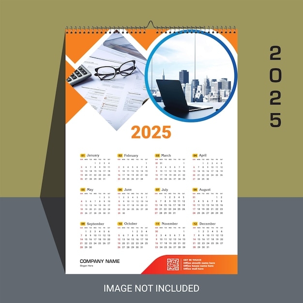2025 Wall Calendar Design