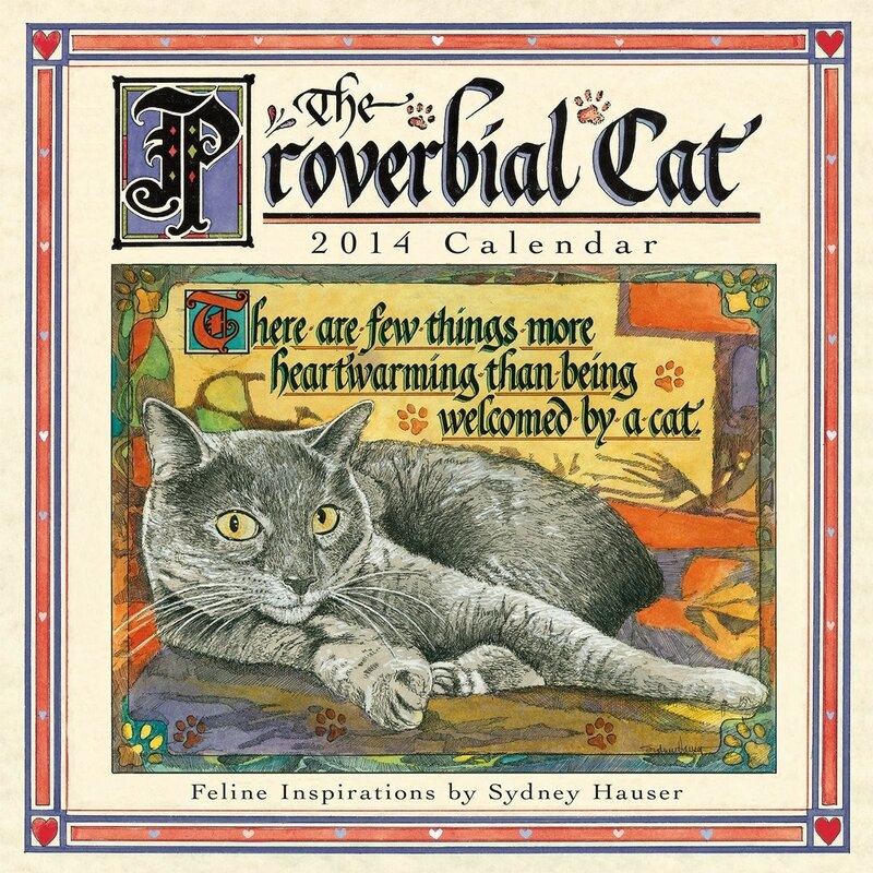 Proverbial Cat Wall Calendar Kotbeber LiveJournal