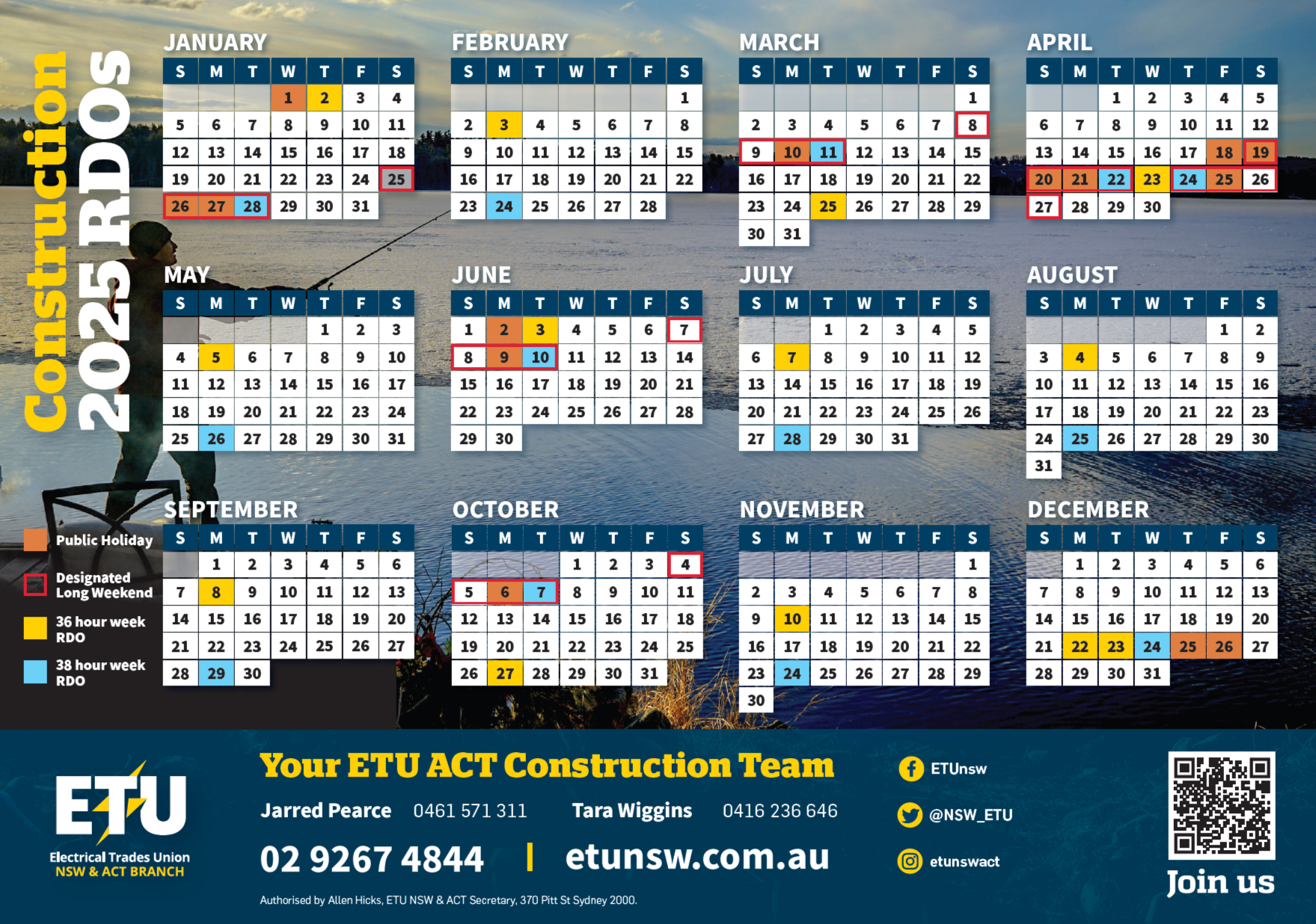 RDO Calendar