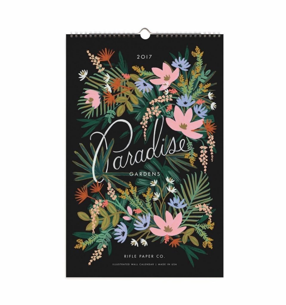 Rifle Paper Calendar 2025 Erda Odelle