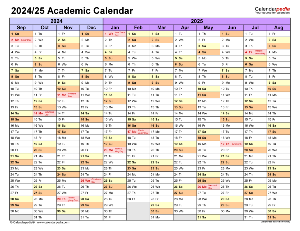 Rpi Calendar 2024 2025 Printable Calendars 2025