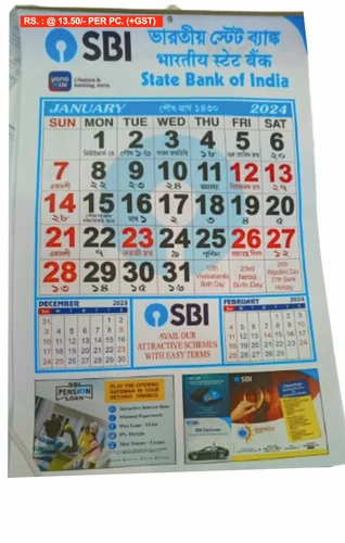 Sbi New Year Calendar 2025 Pdf Una Edmunds