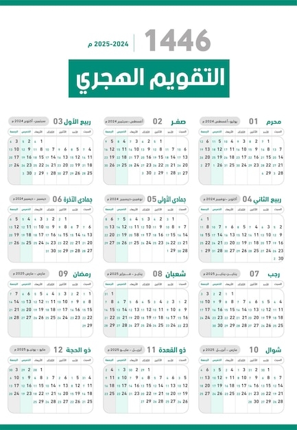 Urdu Calendar 2025 Shaban Date