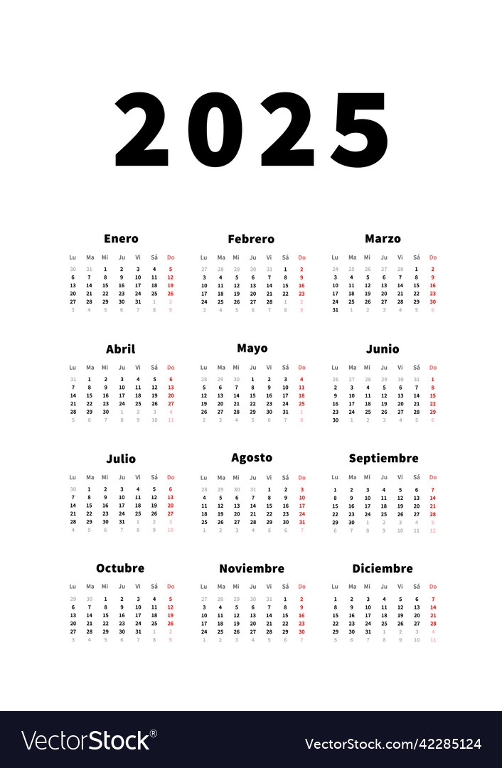 Spanish Calendar December 2025 Thomas G McCoy