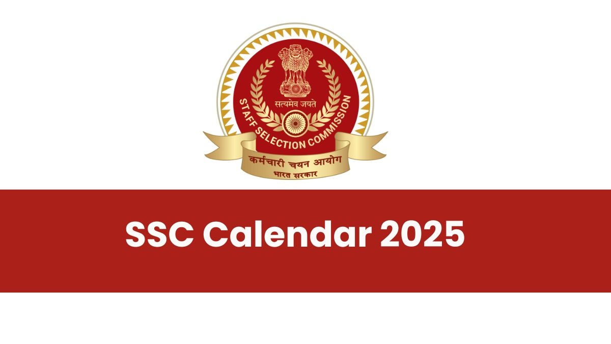 Ssc Calendar 2025 Date