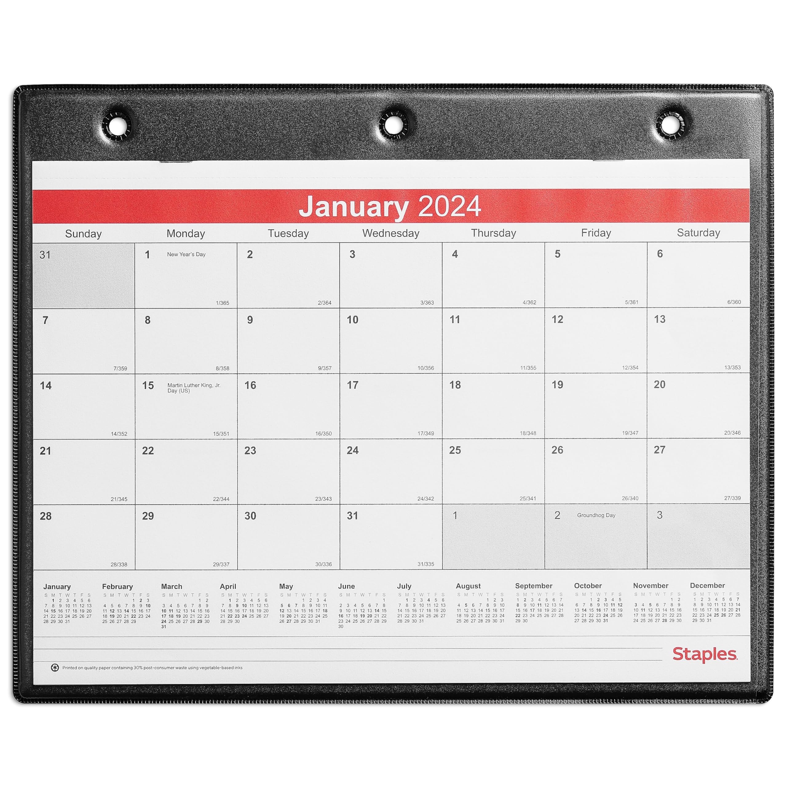 Staples Office Supply Wall Calendars 2025 Daichi Dehorst