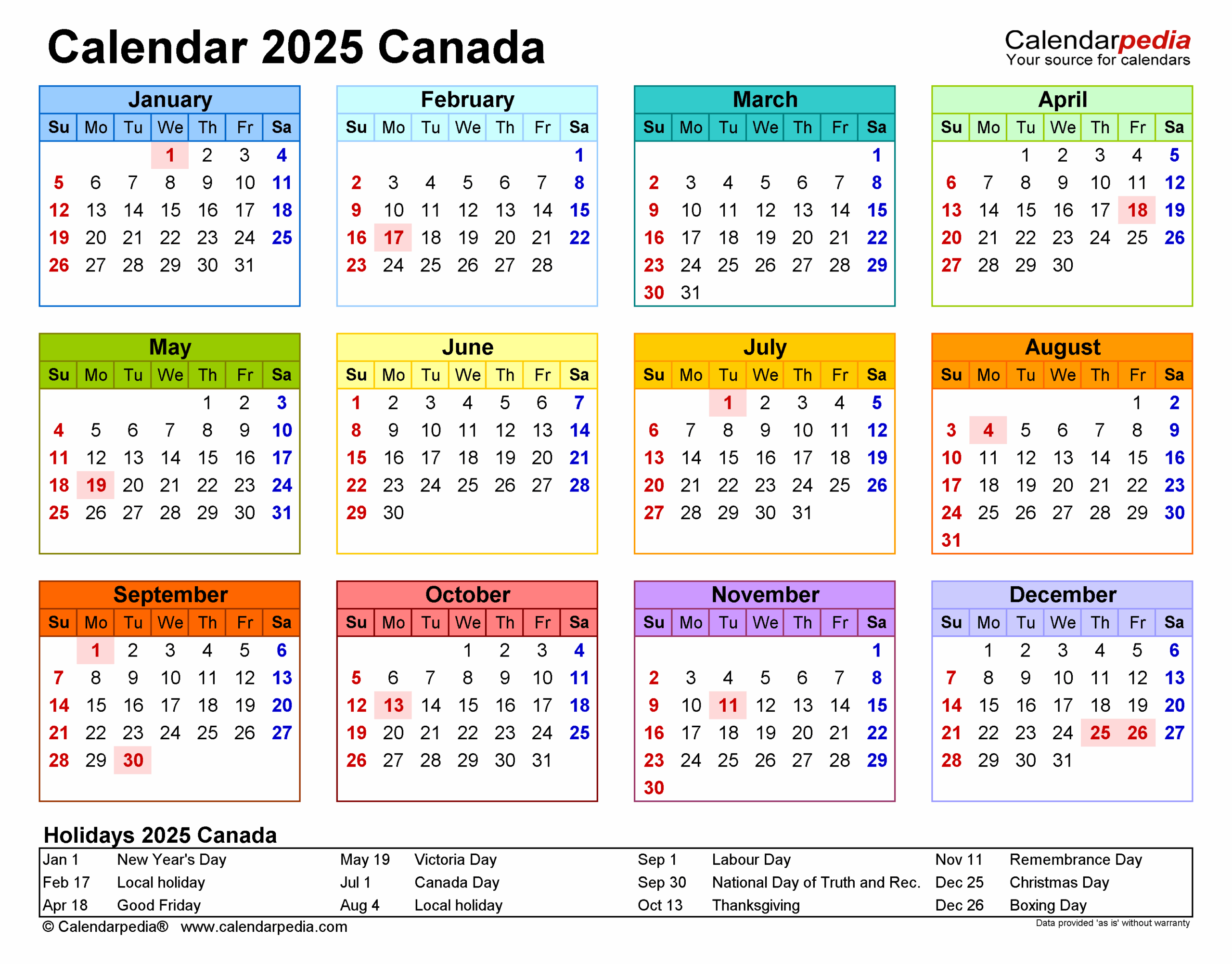 Statutory Holidays Canada 2025 By Province Nita M Adams