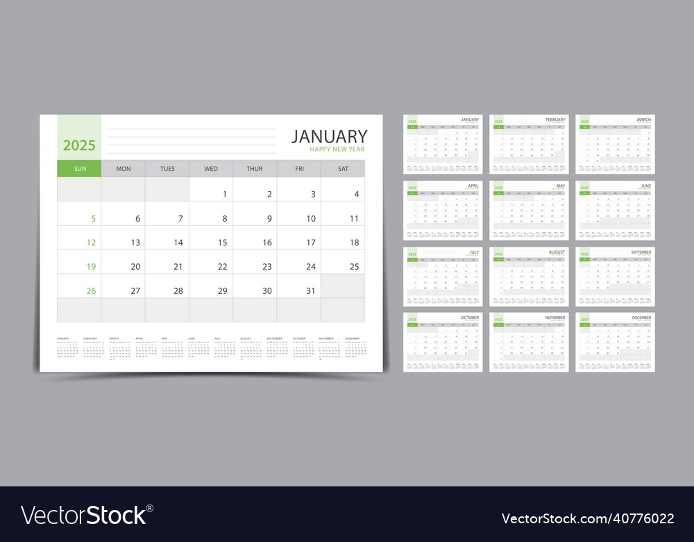 2025 Desk Calendar Big W