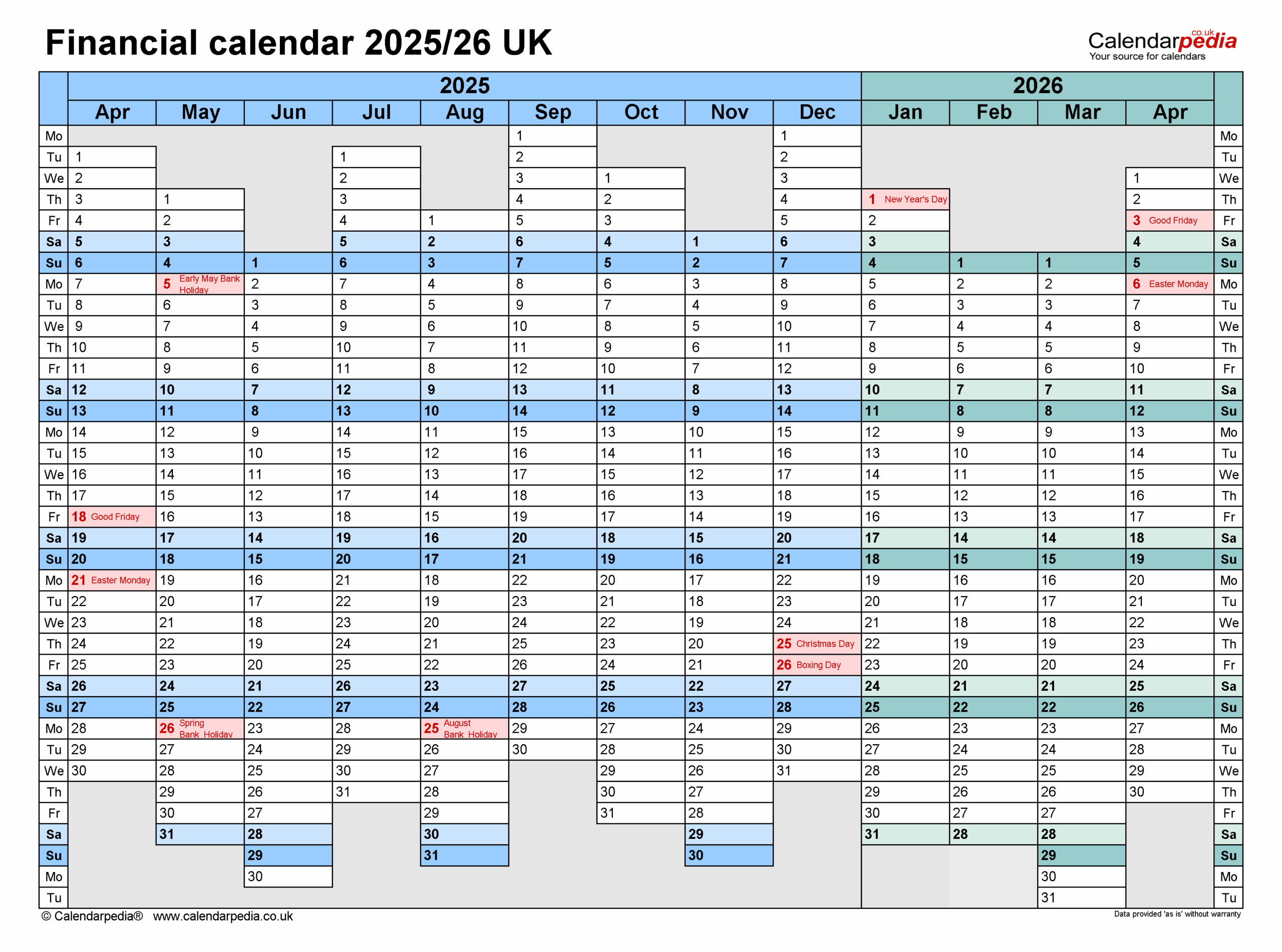 Tax Year 2025 Calendar Ray Tello