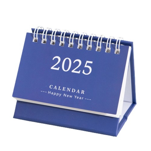 Teacher Desk Calendar Travel 2025 Flip top Coil Planner Cute Annual 
