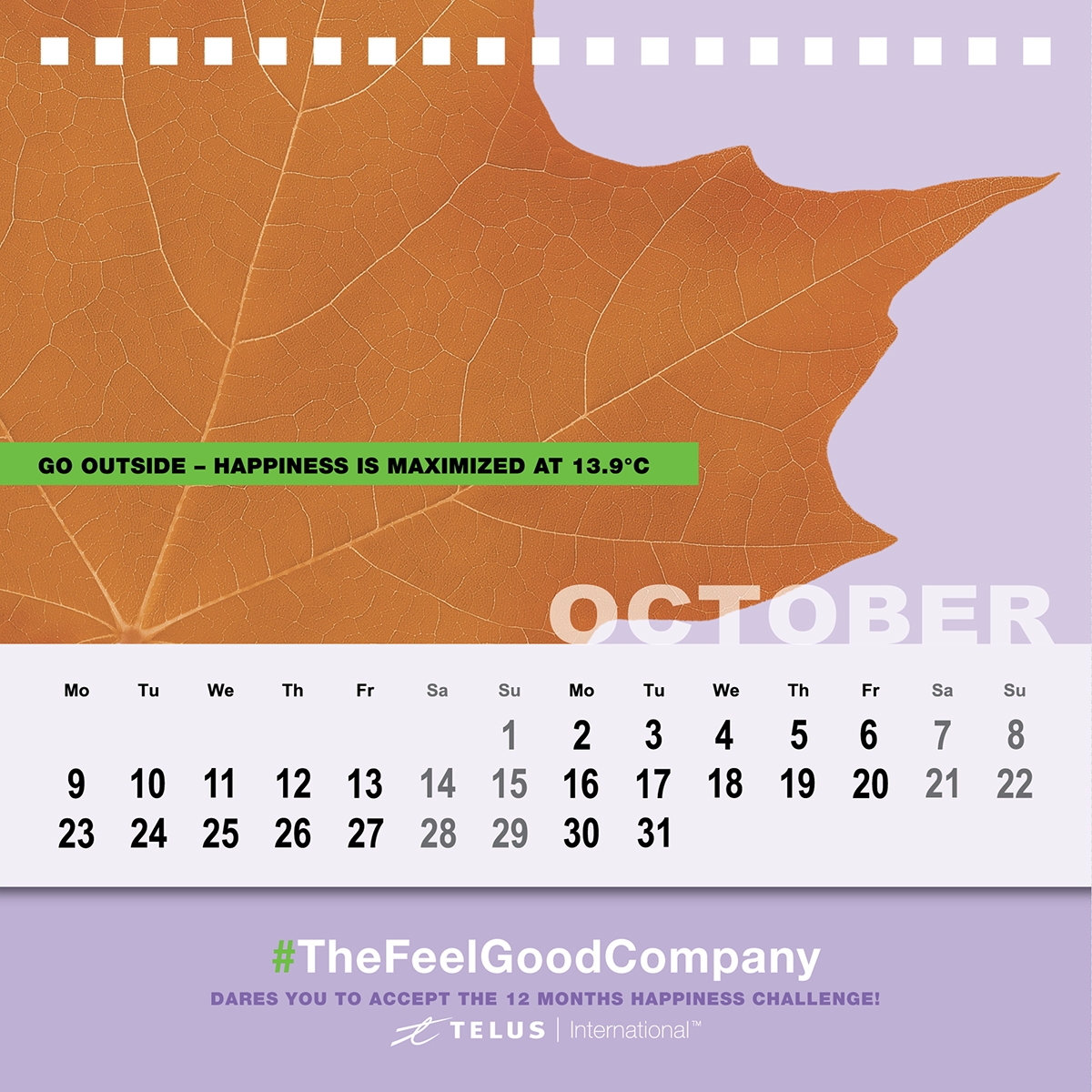 Telus Calendar 2025 Release Date October Printable Modern Present 