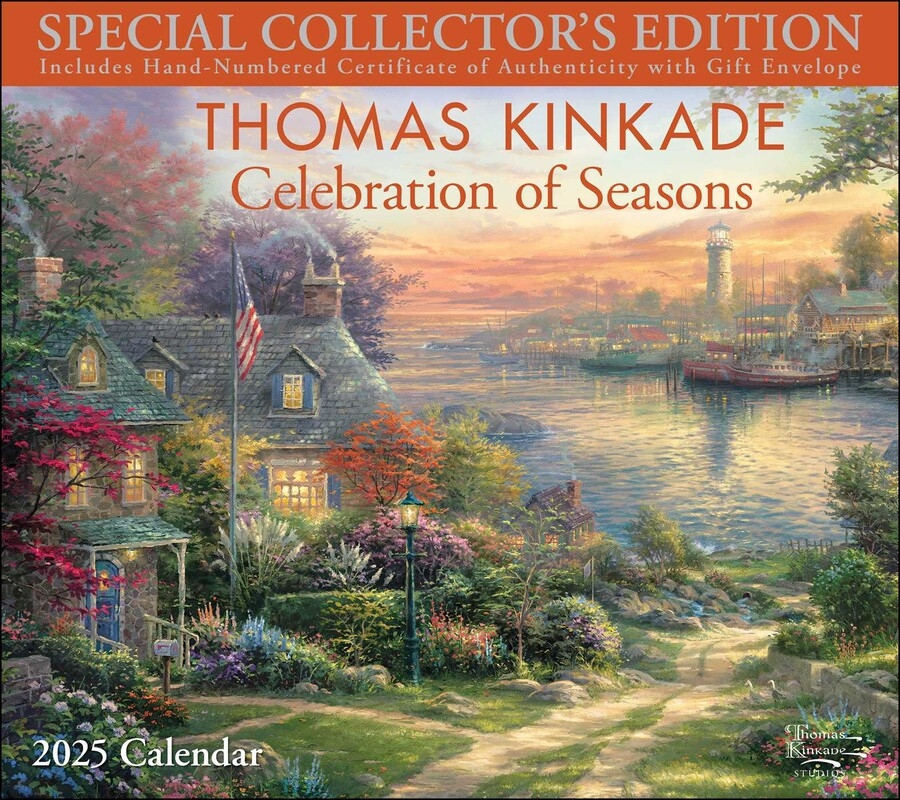 Thomas Kinkade 2025 Disney Calendar Saul Tremblay