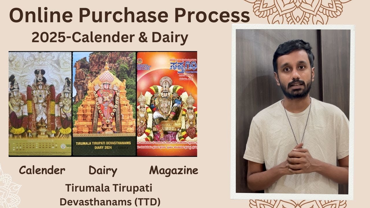 TTD Calendar And Dairy 2025 Online Booking Sapthagiri Magazine 