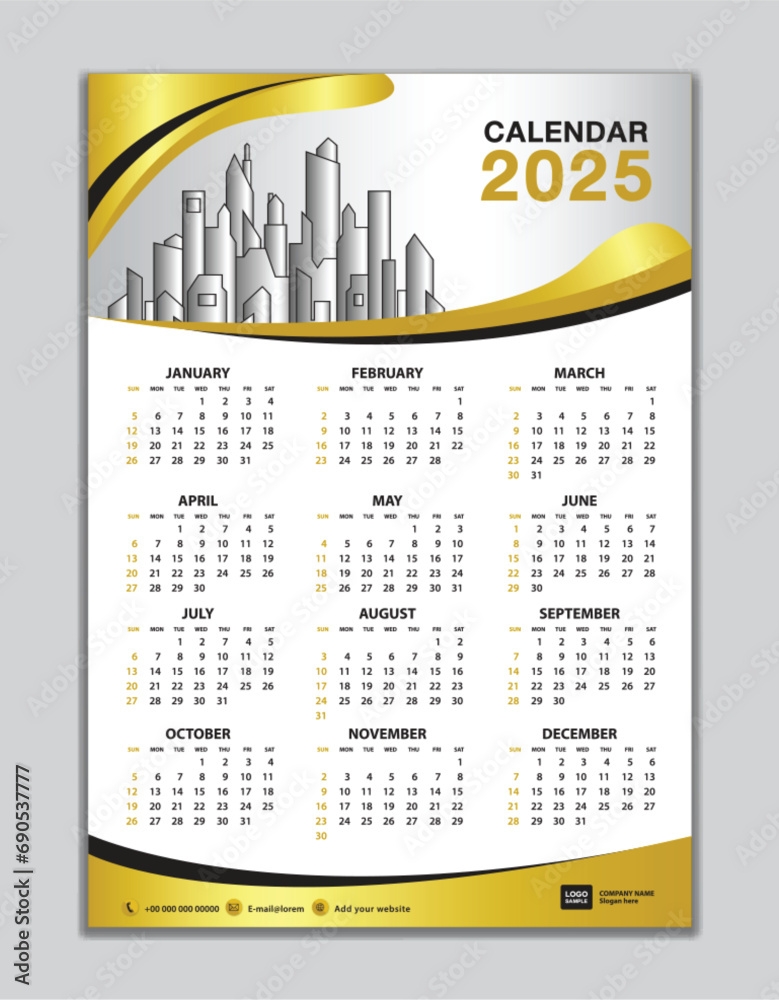 2025 Calendar Design Templates