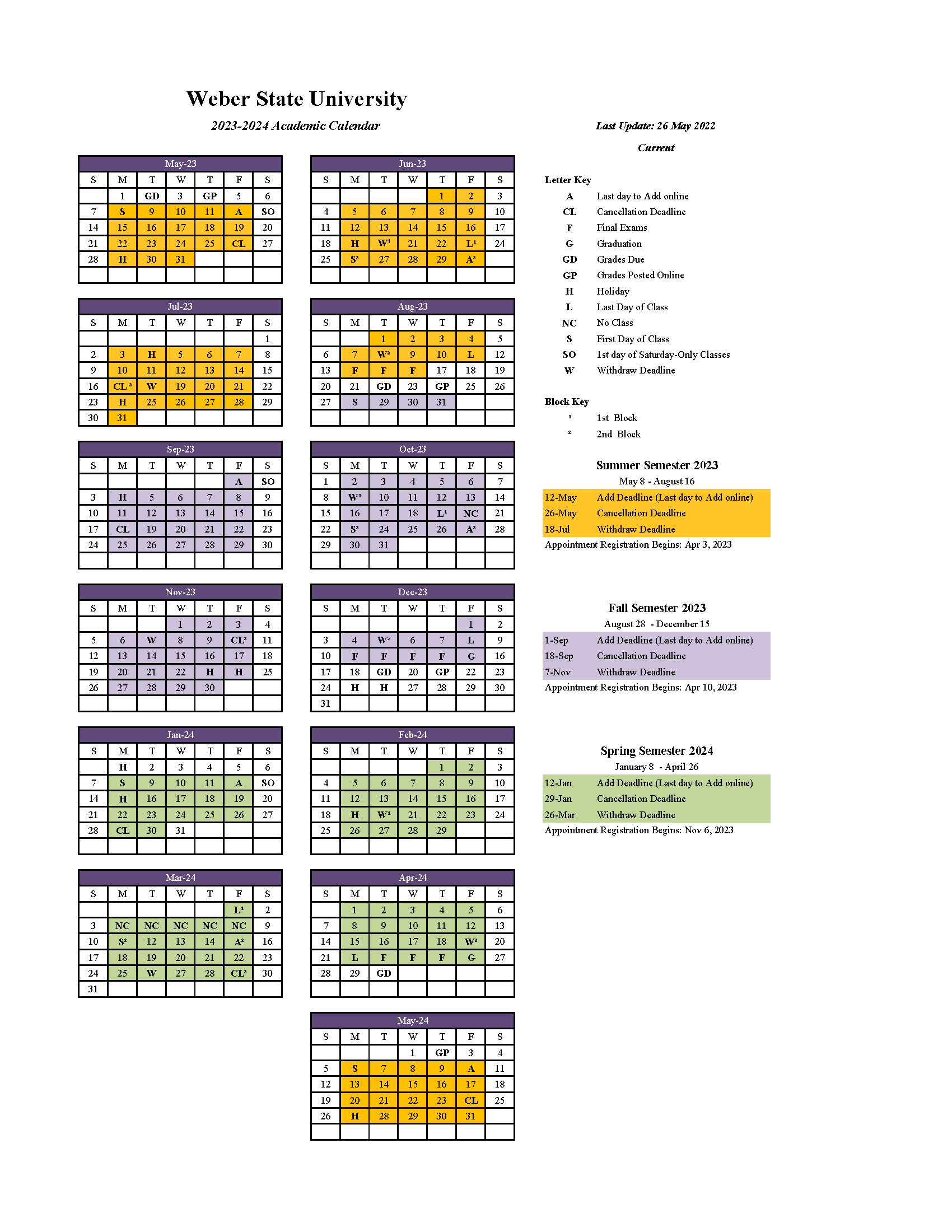Wofford Academic Calendar 2025 2025 Aaron S Moore