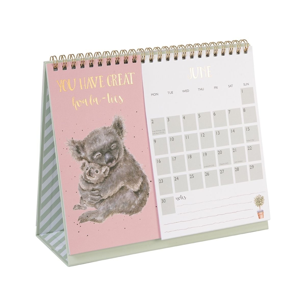 Wrendale 2025 Desk Calendar British Isles