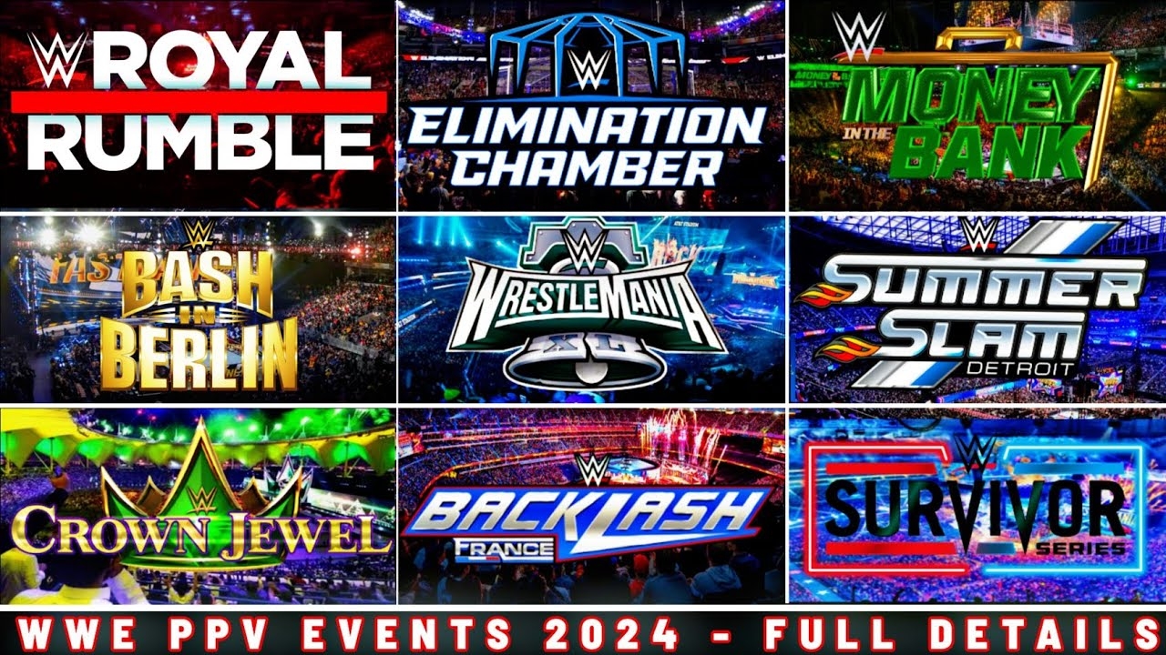 Wwe Ppv Schedule 2025 List In India Robert T Brown