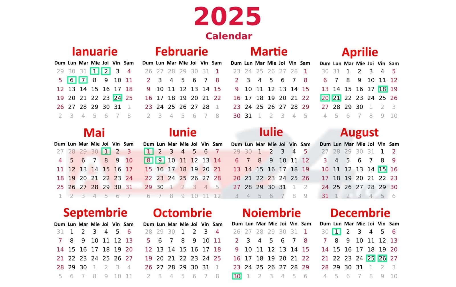 Zile Libere i Minivacan e n 2025 Calendarul Complet Cu S rb torile Oficiale n Care Nu Se Lucreaz n Rom nia Alba24