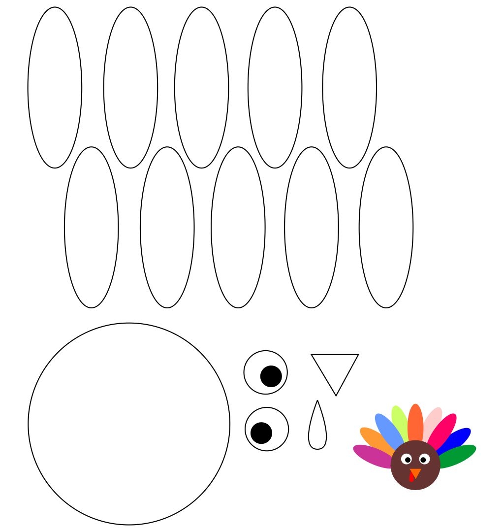 10 Best Printable Thanksgiving Arts And Crafts PDF For Free At Printablee