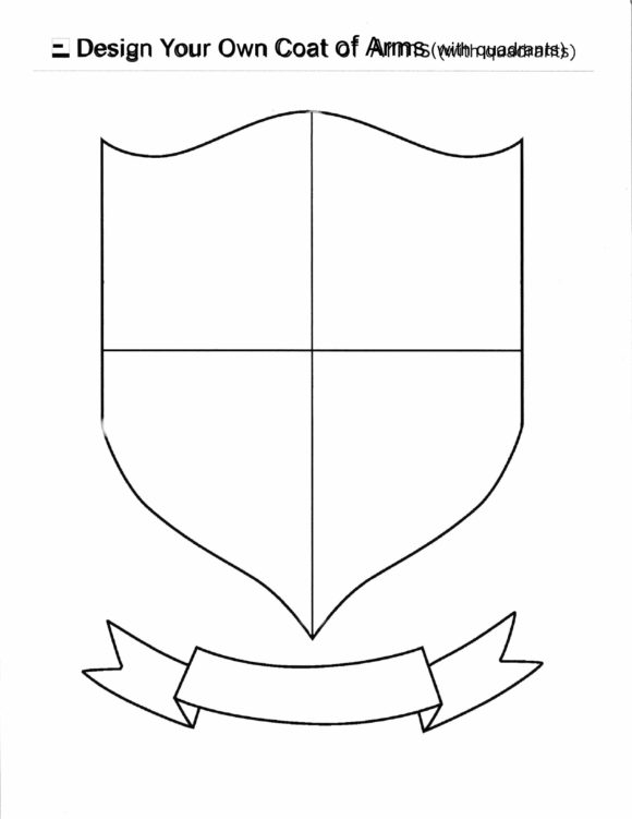 40 Fancy Coat Of Arms Templates Family Crests 