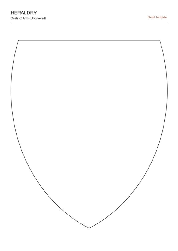 40 Fancy Coat Of Arms Templates Family Crests 