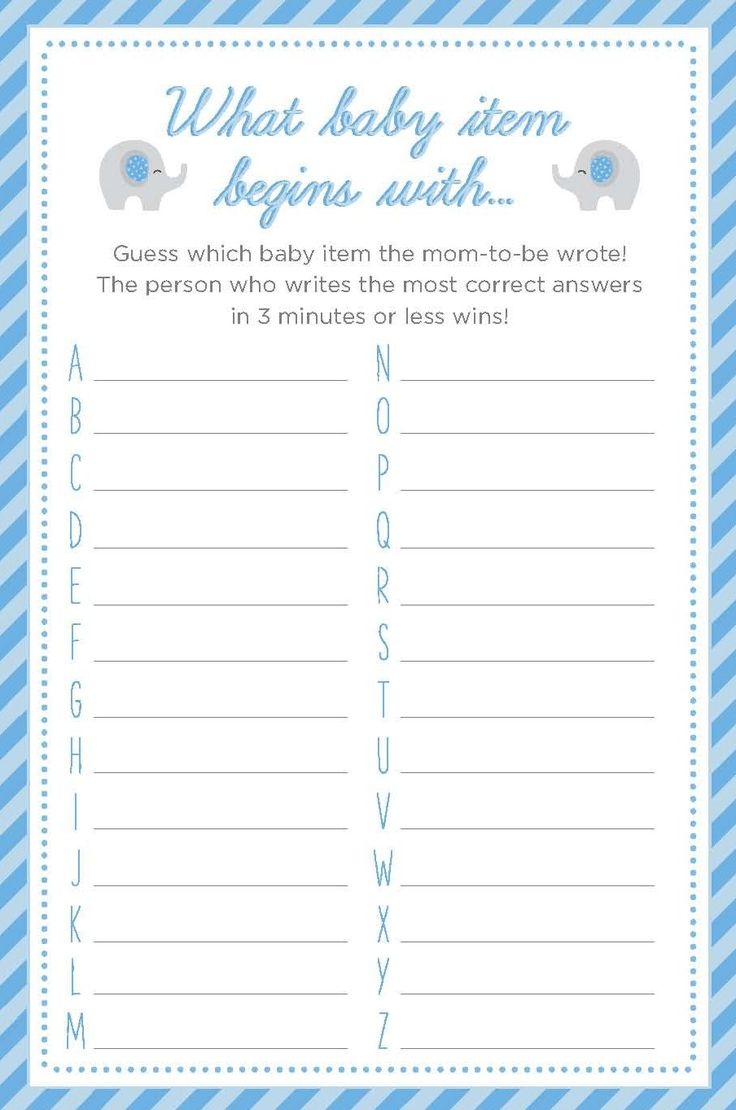 Baby Shower Printable Games Printable New Year Banners