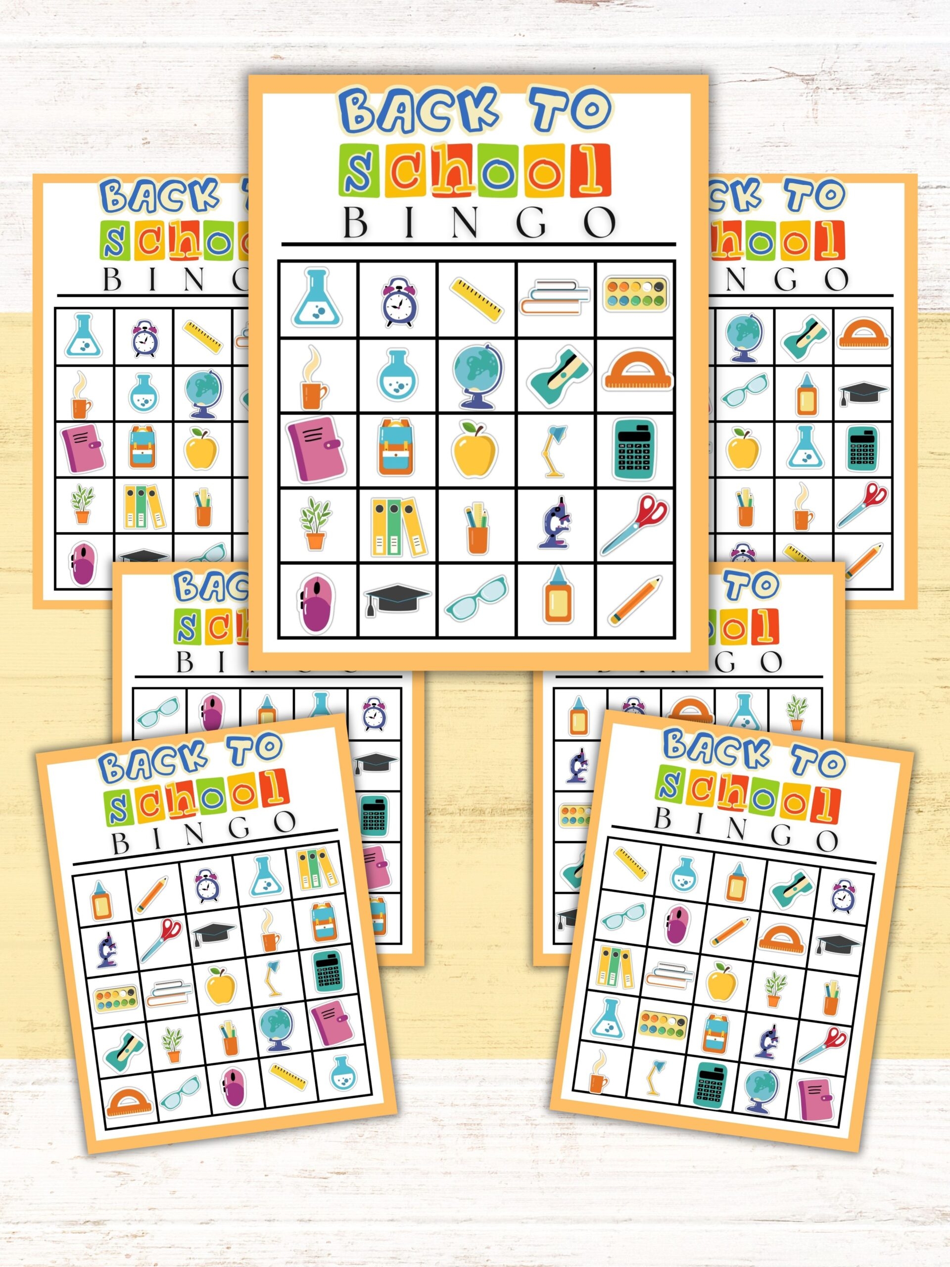 Back To School Bingo Free Printable Healing Home
