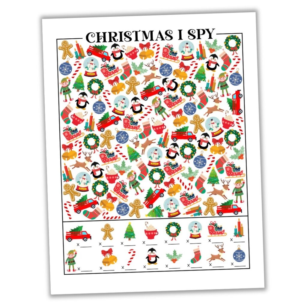 Christmas Games Printables Printable JD