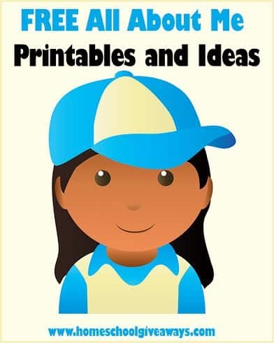 FREE All About Me Printables