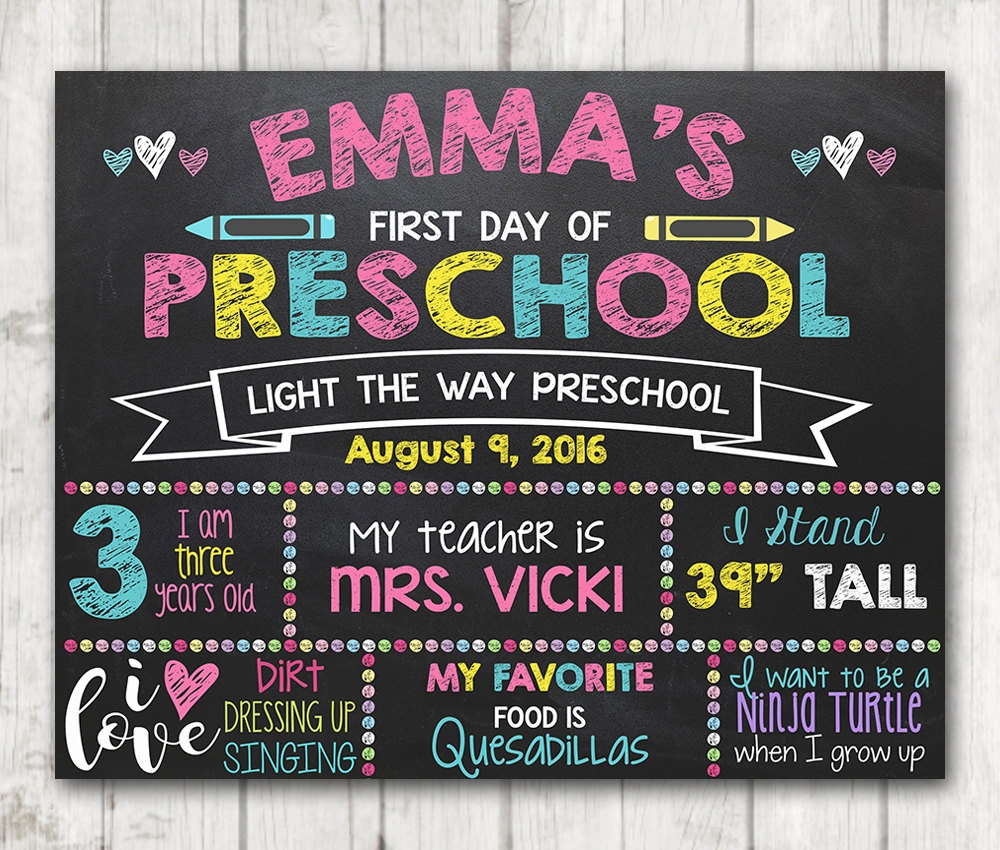 Free First Day Of School Printable Sign Last Day Of S Vrogue co