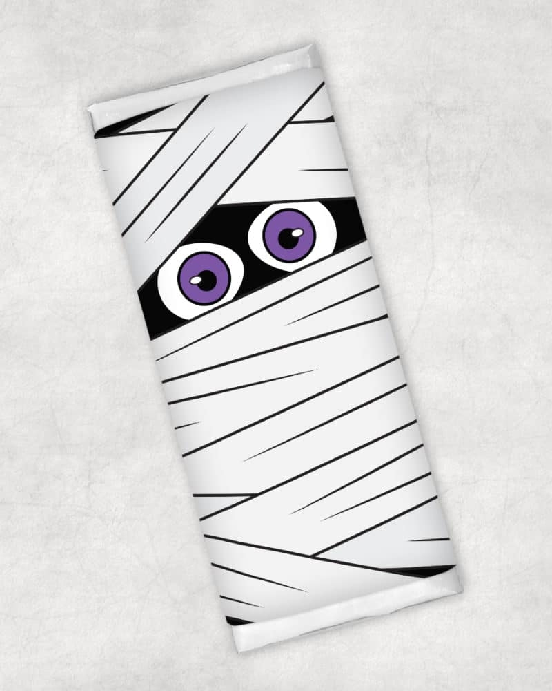 Free Halloween Candy Bar Wrapper Printable Printable Templates