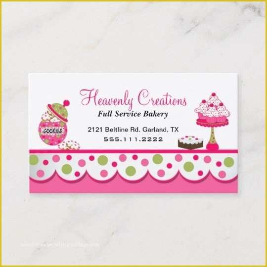 Free Printable Bakery Business Card Templates Of Premium Bakery 