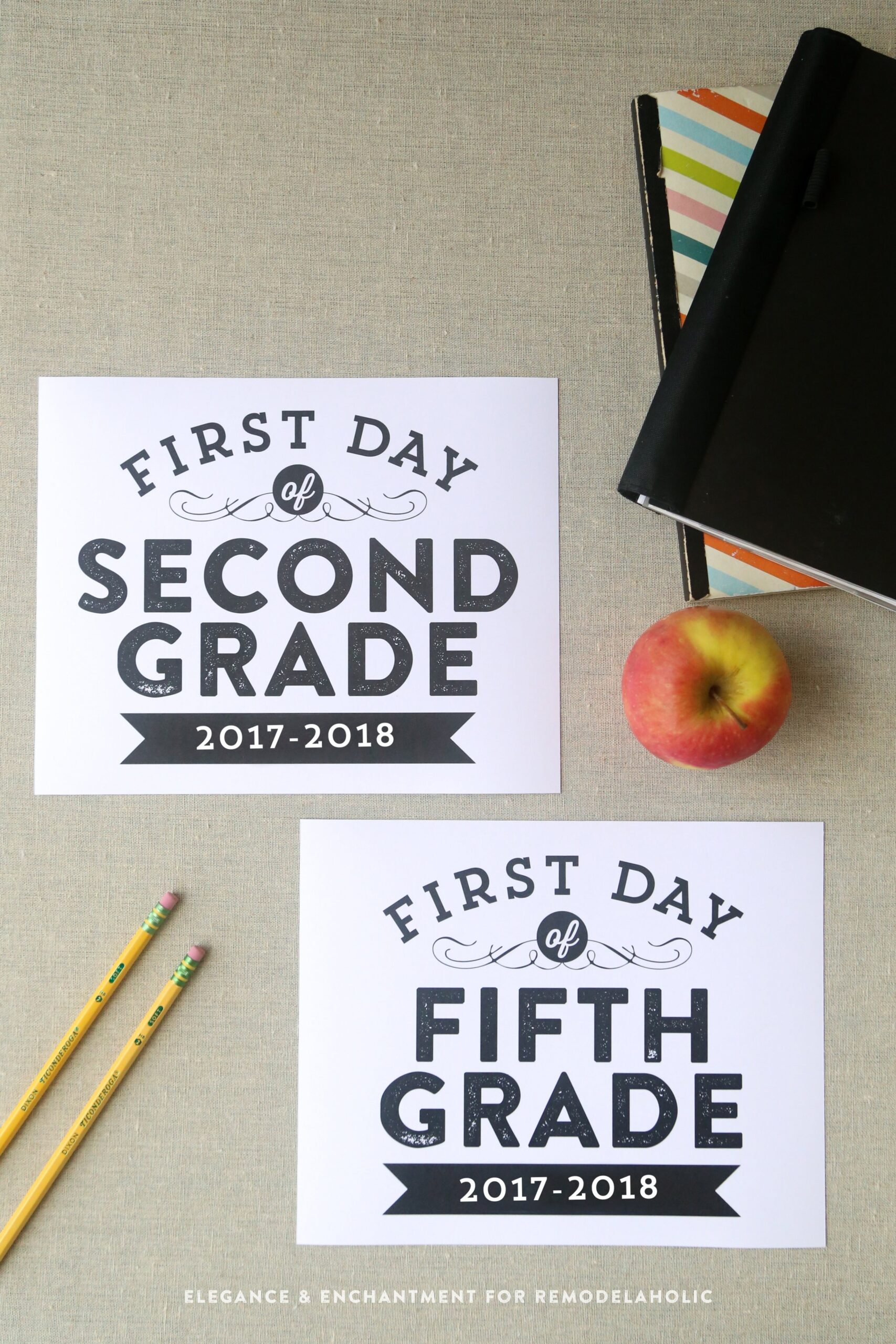 Free Printable First Day Of School Signs 2017 Printable Free 
