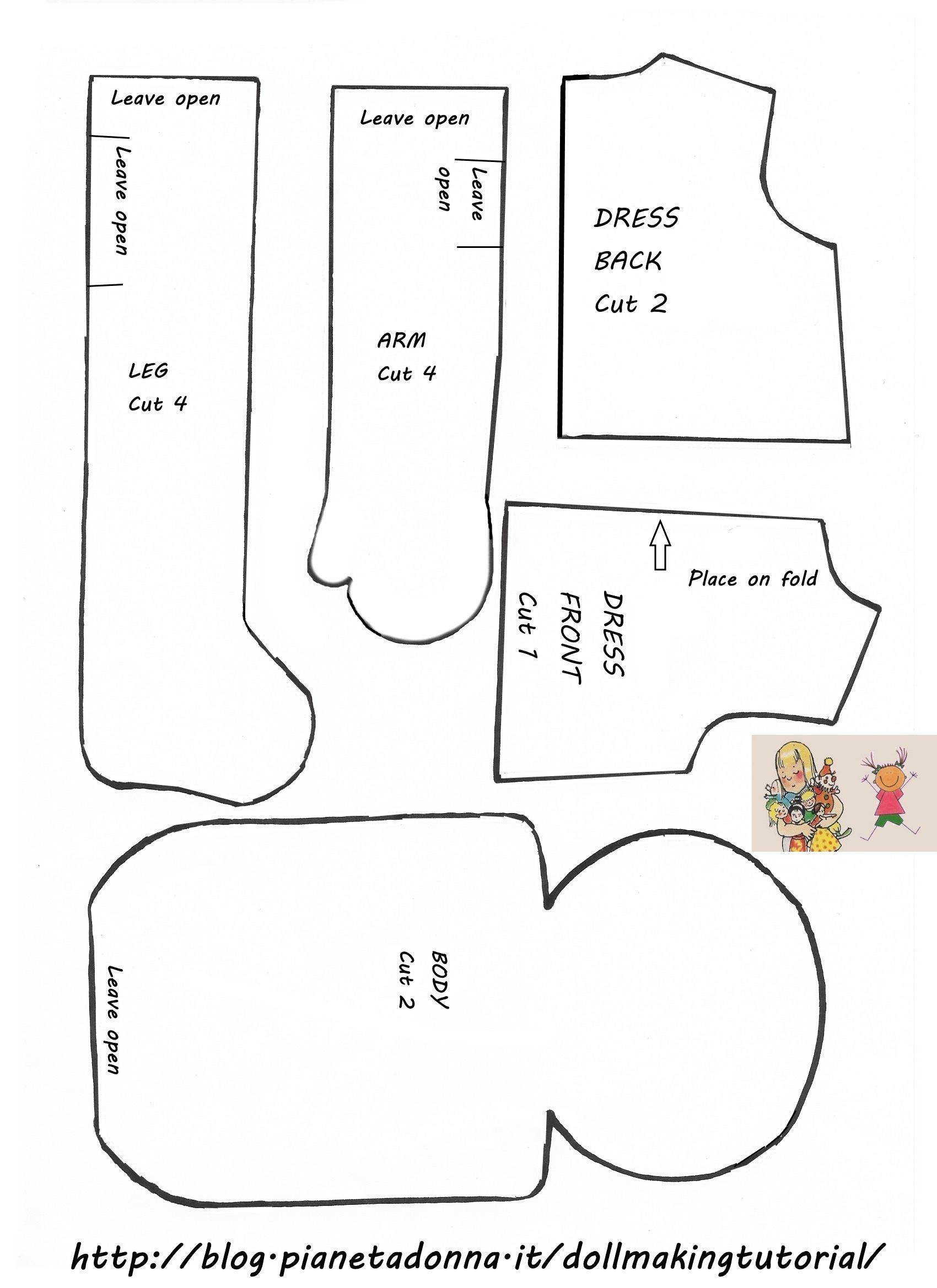 Paper Doll Patterns Printable