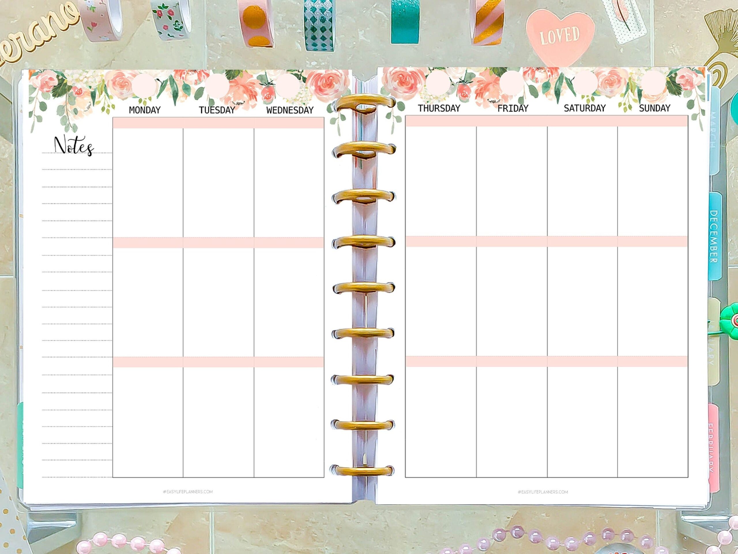 Free Happy Planner Printable Pages
