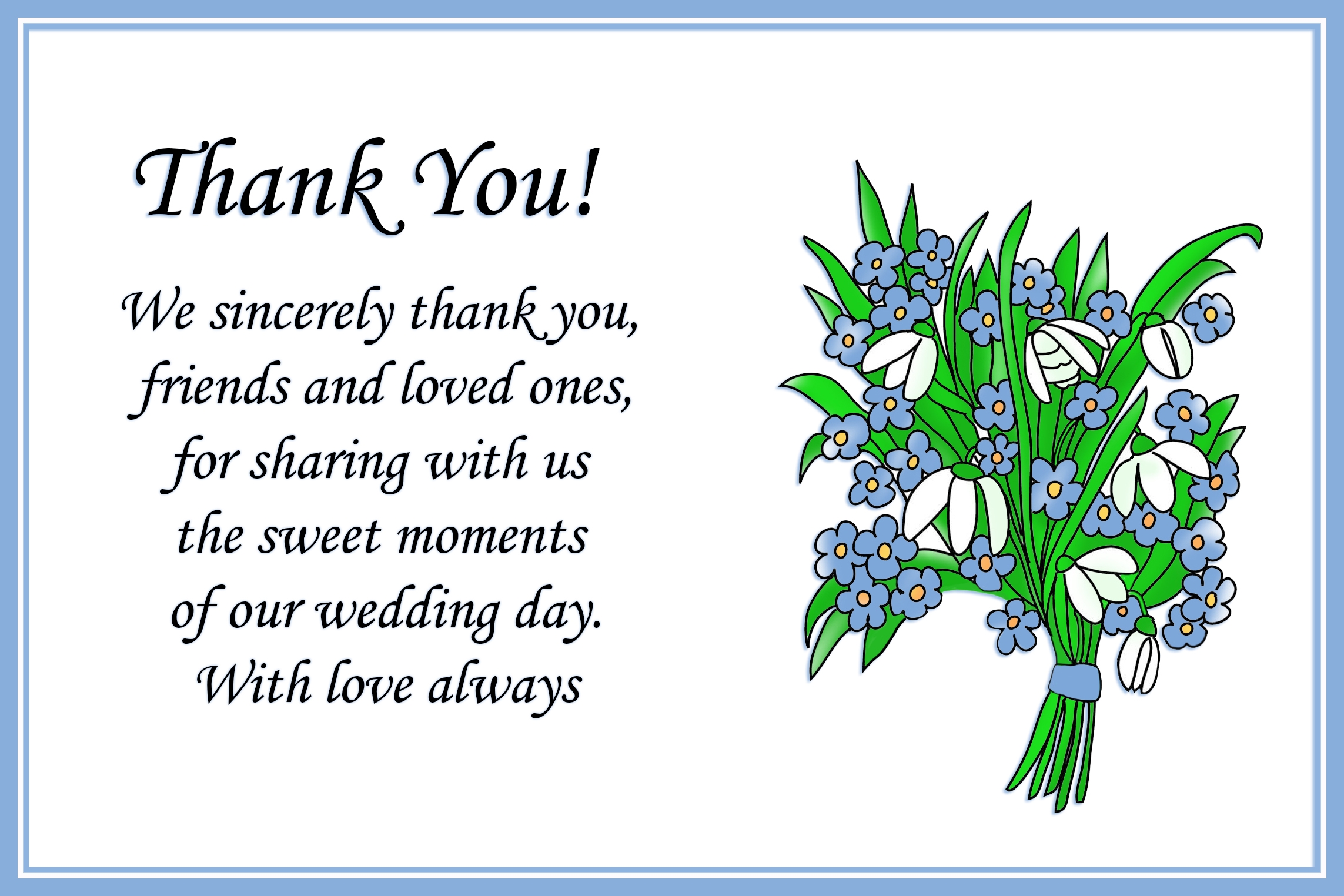 Printable Thank You Cards Free Printable Greeting Cards