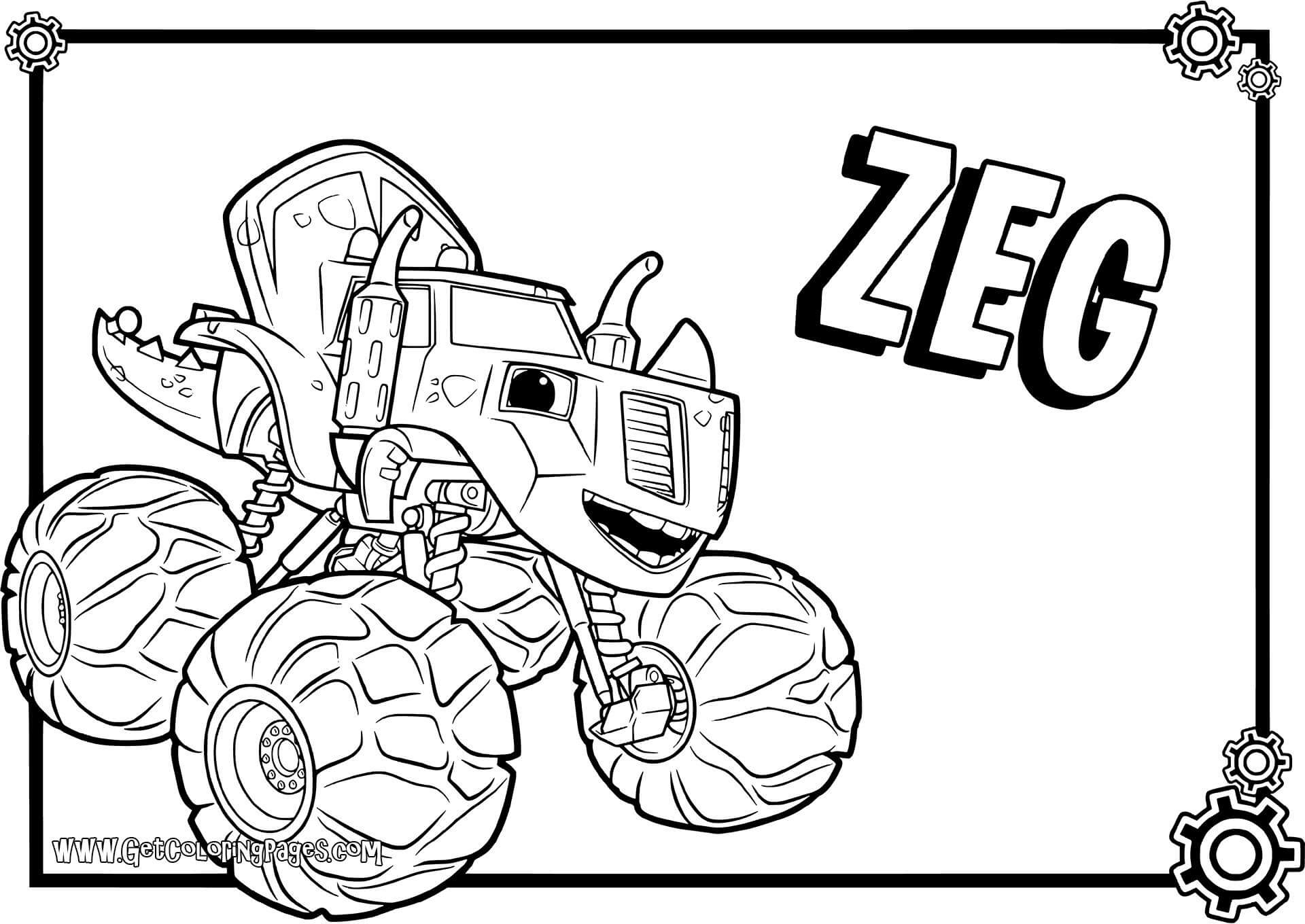 Blaze And The Monster Machines Printables