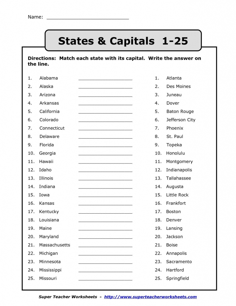 United States Blank Map Quiz Printable Save Blank Map United States