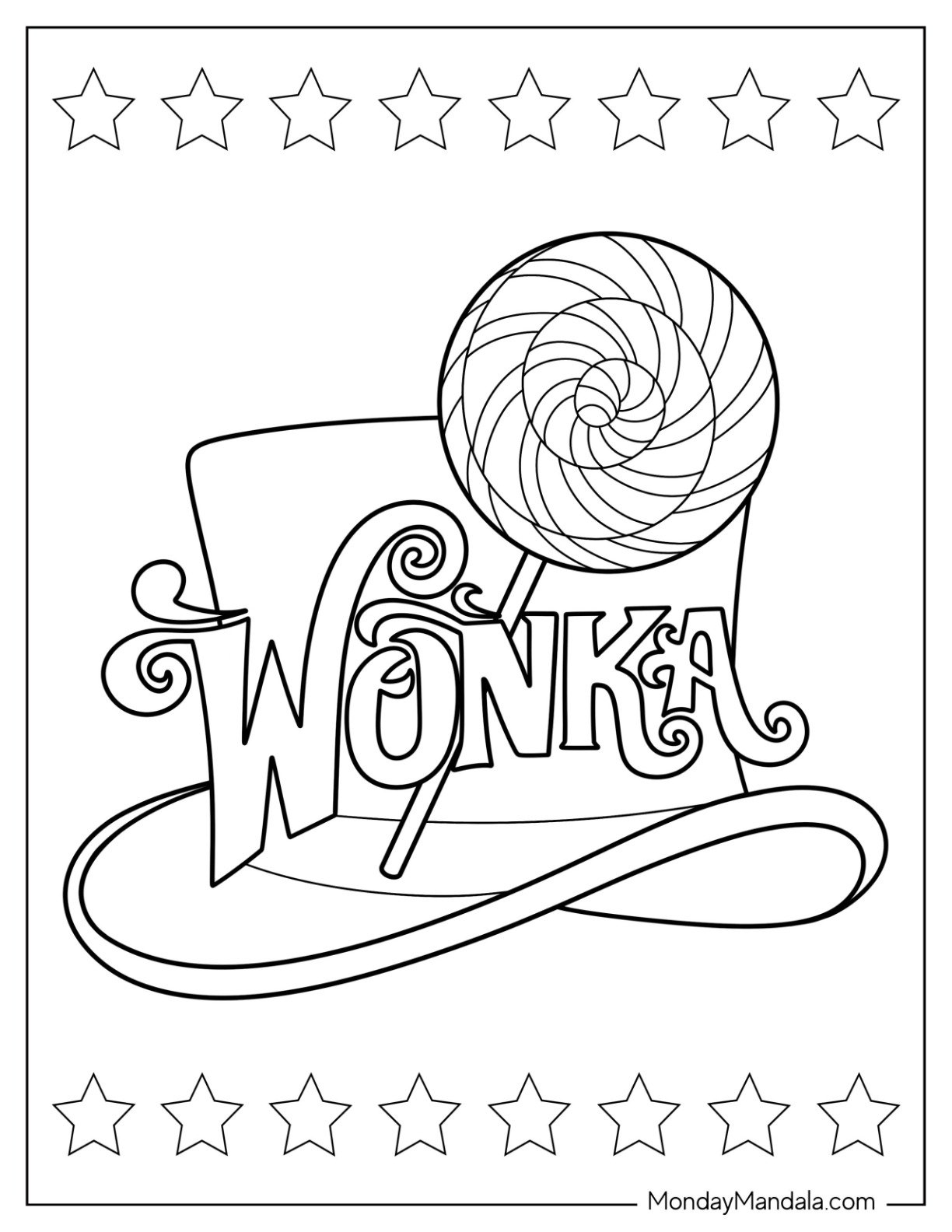 18 Willy Wonka Coloring Pages Free PDF Printables 