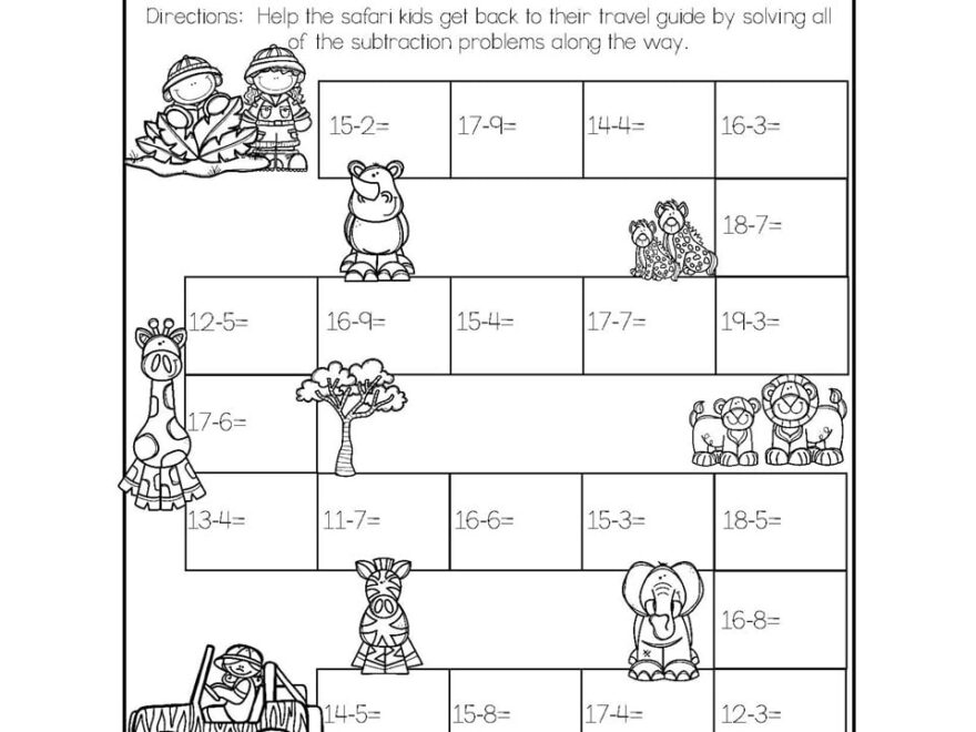 2nd Grade Math Worksheets Operations And Algebraic Thinking