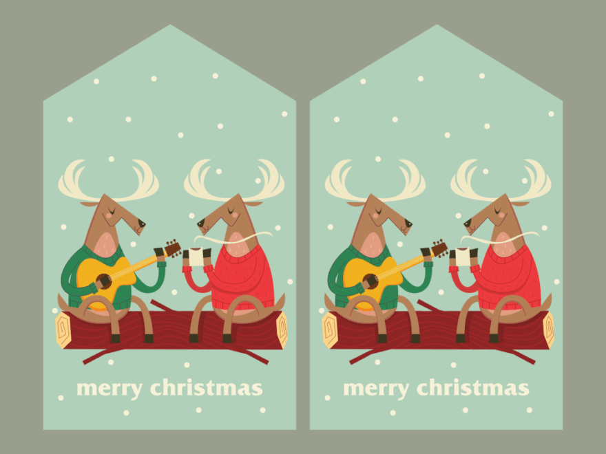 5 Best Large Printable Christmas Gift Tags PDF For Free At Printablee