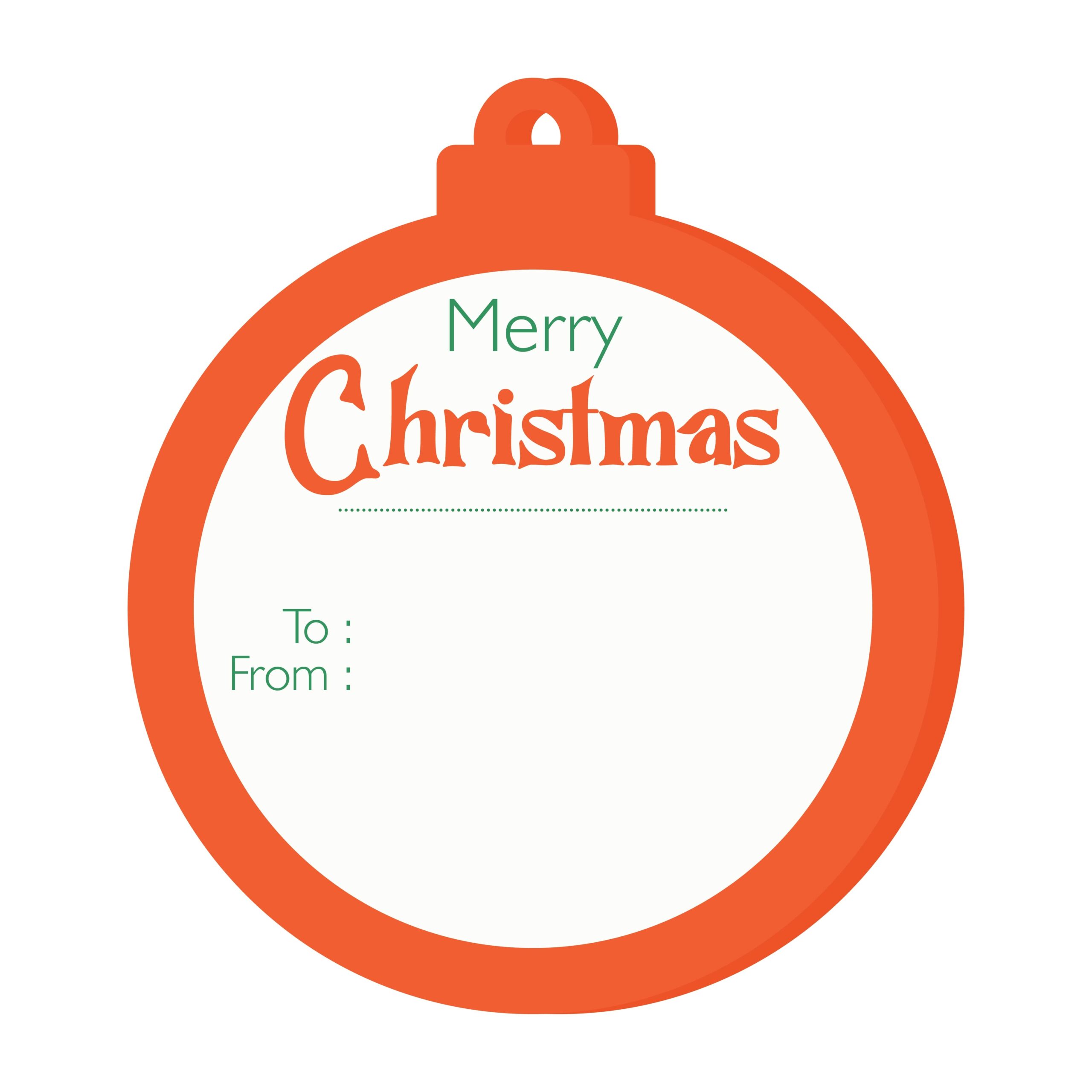 5 Best Large Printable Christmas Gift Tags PDF For Free At Printablee