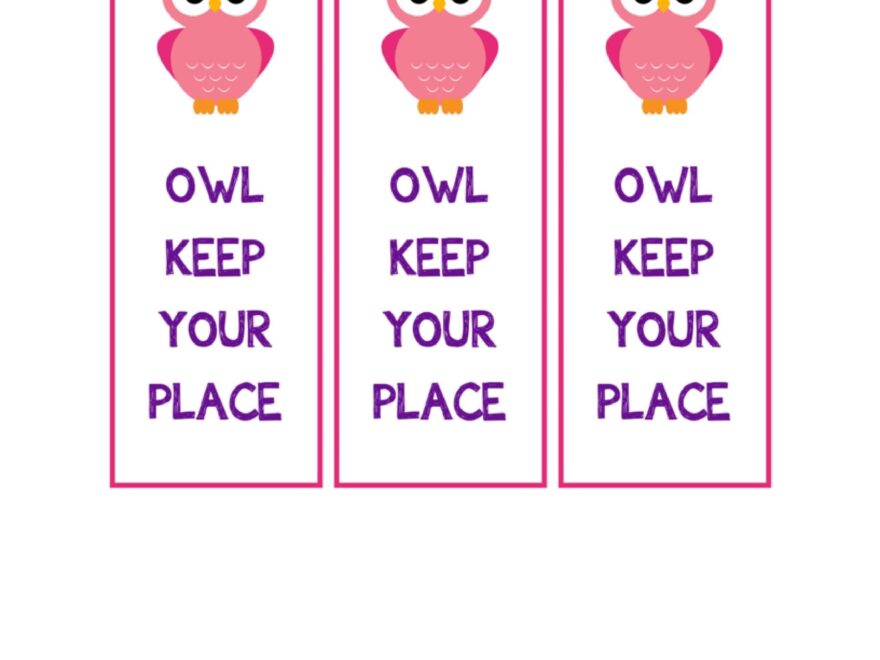 50 Free Printable Bookmark Templates TemplateLab