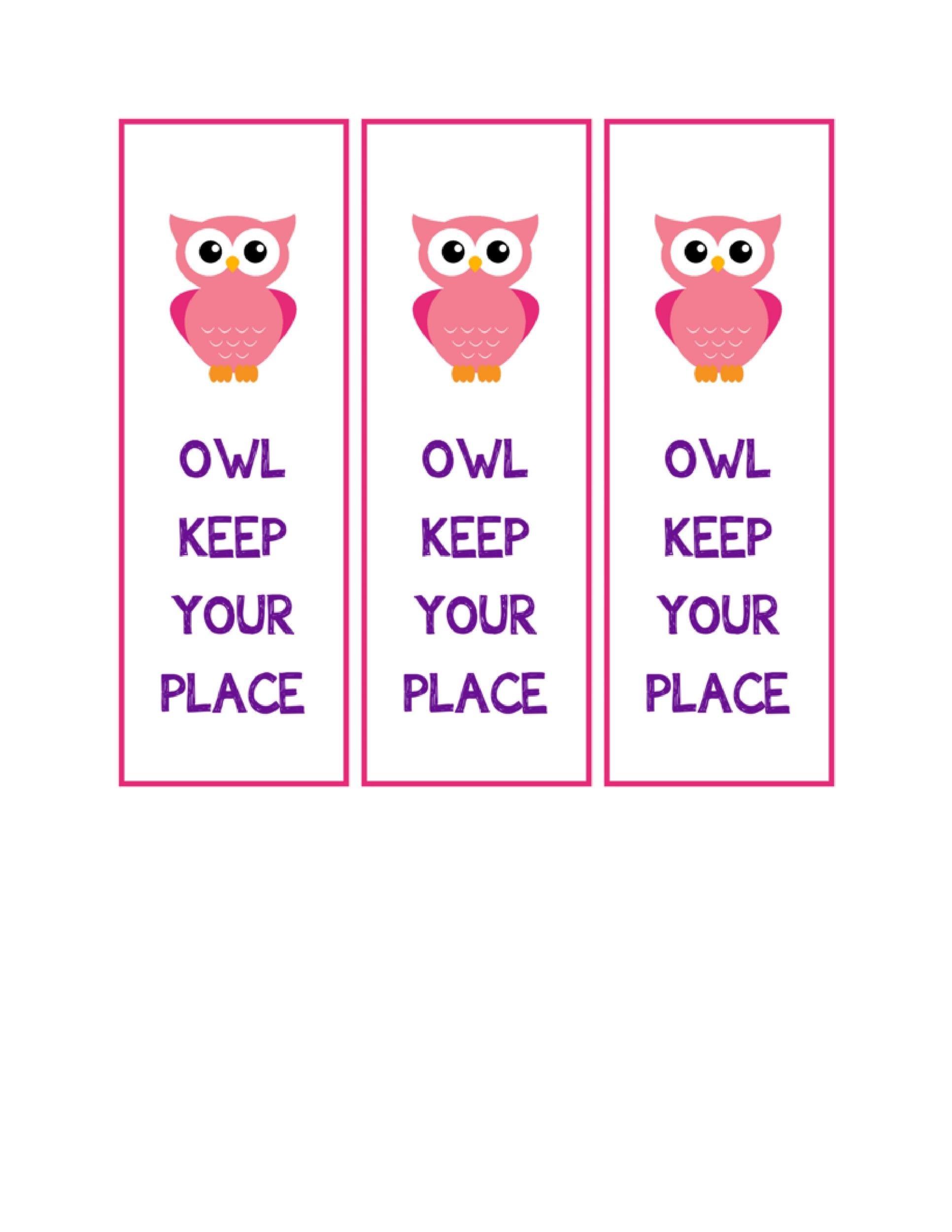 50 Free Printable Bookmark Templates TemplateLab