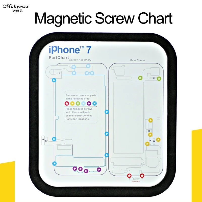 Iphone 6S Plus Screw Chart Printable